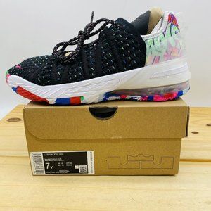 Youth Sz 7Y Nike LeBron 18 XVIII GS James Gang
